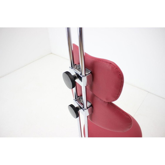 Image 1 of Chaise pivotante vintage à hauteur réglable, Tchécoslovaquie 1980