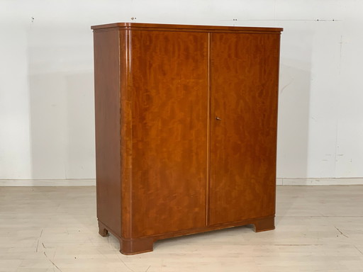 Mid Century armoire à linge armoire à vêtements vintage