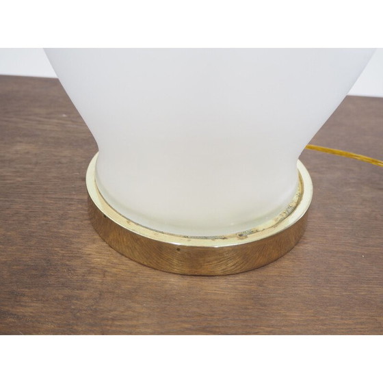 Image 1 of Lampe de table en verre du milieu du siècle, Italie 1960