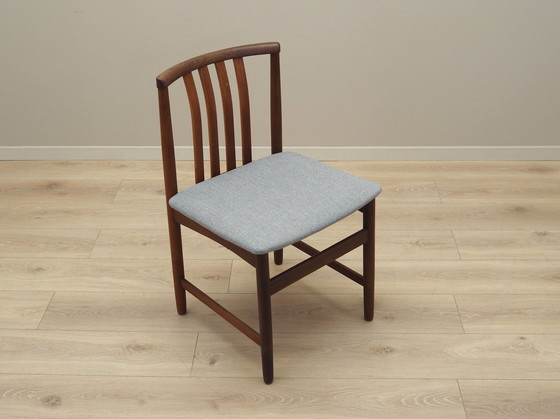 Image 1 of Ensemble de deux chaises en teck, design danois, 1970S, Production : Danemark