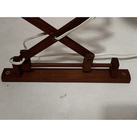 Image 1 of Applique vintage en teck et plastique, 1970