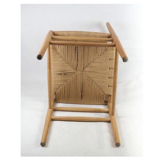 Image 1 of Chaise de bureau vintage en bois de chêne modèle J80 par Jørgen Bækmark pour Fdb Chair, 1950s