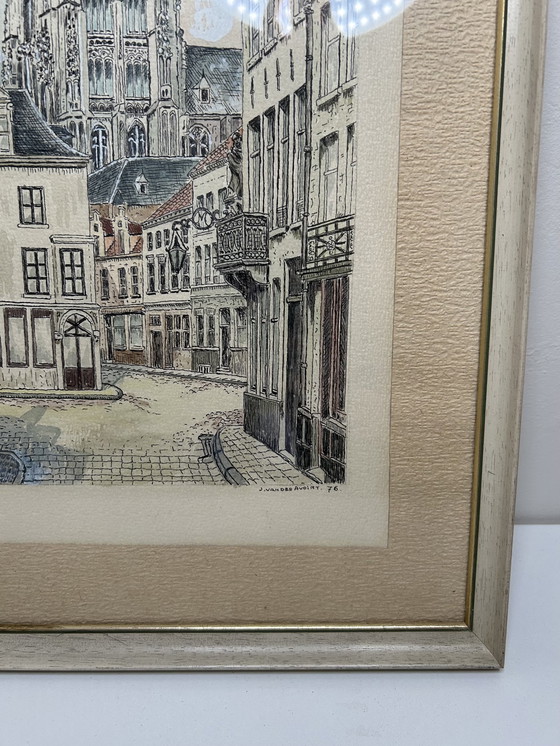 Image 1 of J. Van Der Avoirt '75 et '76 - Vues des rues d'Anvers