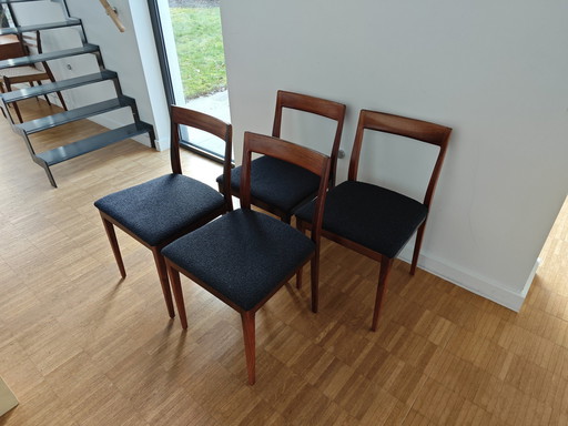 4x Chaise Lübke