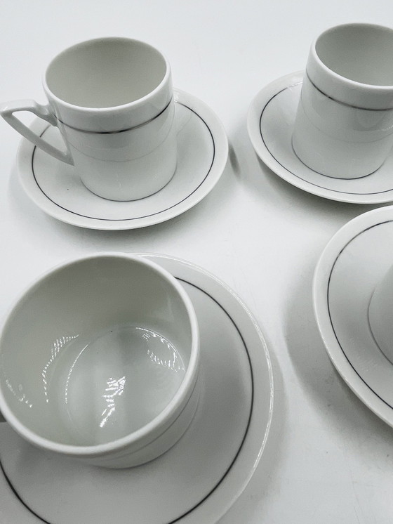 Image 1 of Lot De 6 Tasses Et Sous-Tasses Eschenbach 