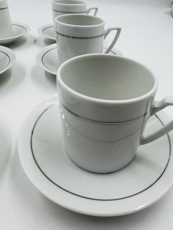 Image 1 of Lot De 6 Tasses Et Sous-Tasses Eschenbach 