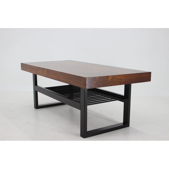 Image 1 of Table basse vintage en bois de rose, Danemark 1960