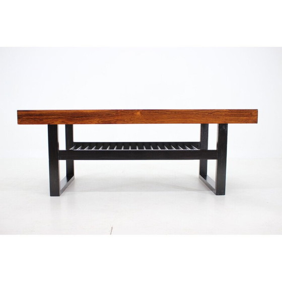 Image 1 of Table basse vintage en bois de rose, Danemark 1960