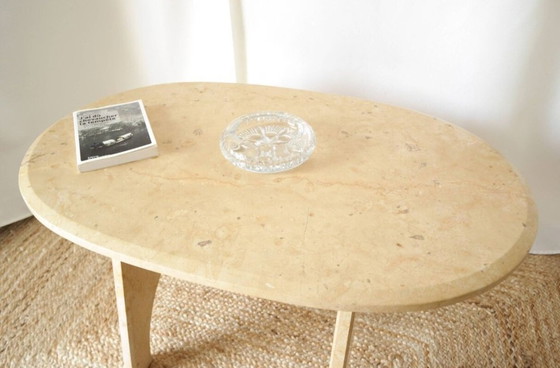 Image 1 of Table Basse En Pierre Naturelle Xxème 