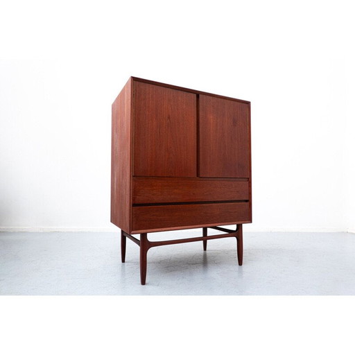 Armoire scandinave en bois du Mid Century, années 1960