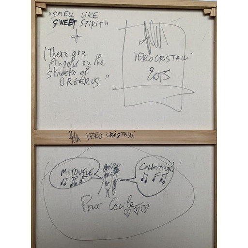 Peinture à l'odeur d'esprit doux vintage par Véro Cristalli, 2015