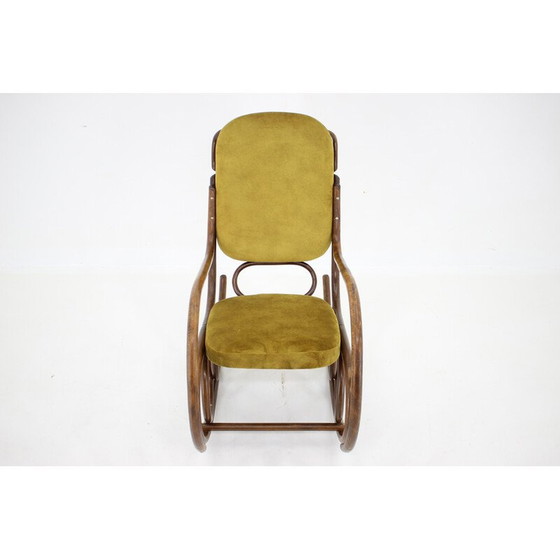 Image 1 of Fauteuil à bascule vintage pour Ton, Tchécoslovaquie 1960