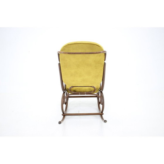 Image 1 of Fauteuil à bascule vintage pour Ton, Tchécoslovaquie 1960