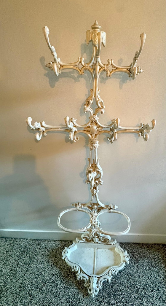 Image 1 of Porte-manteau Victorien Antique (Fer forgé)