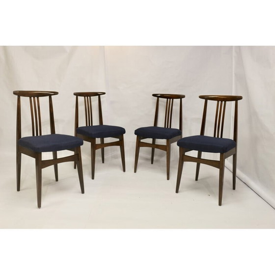 Image 1 of Ensemble de 4 chaises vintage de M. Zieliński, 1960-1970