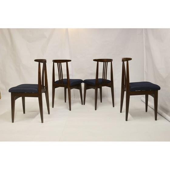 Image 1 of Ensemble de 4 chaises vintage de M. Zieliński, 1960-1970