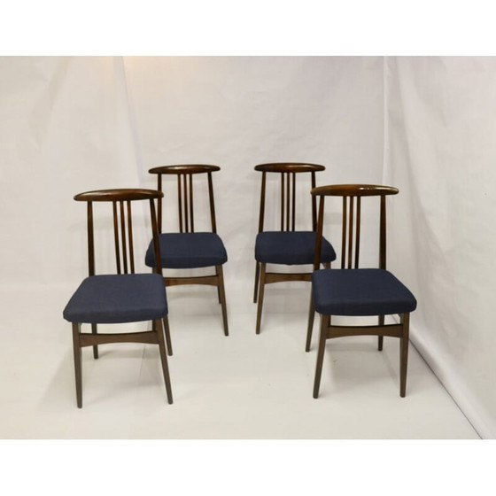 Image 1 of Ensemble de 4 chaises vintage de M. Zieliński, 1960-1970