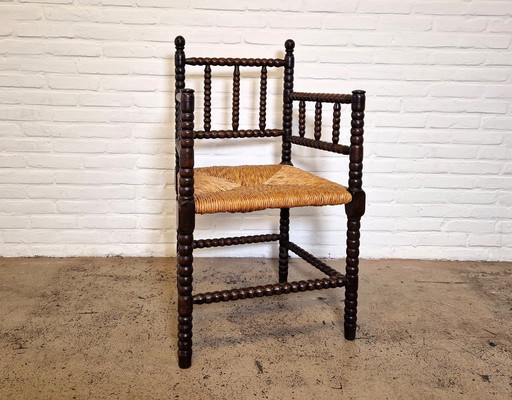 Chaise ancienne à bobines, 1920