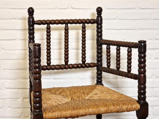 Chaise ancienne à bobines, 1920