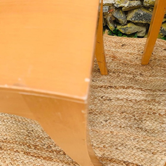 Image 1 of Set of 4 vintage "Finn" wooden chairs for Ligne Roset, France 1990