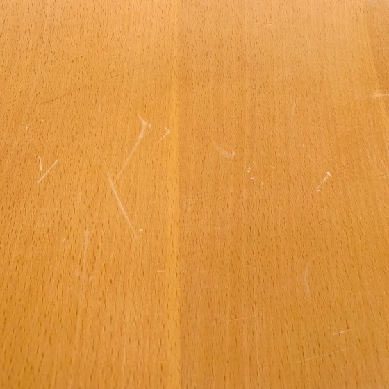 Image 1 of Set of 4 vintage "Finn" wooden chairs for Ligne Roset, France 1990
