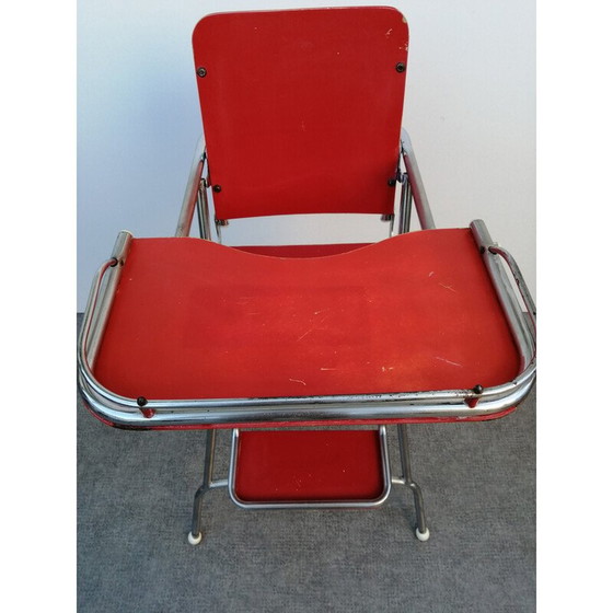 Image 1 of Chaise haute vintage pour enfants, 1960