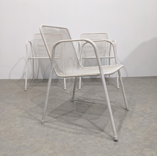 Ensemble de 3 chaises d'extérieur en émeu