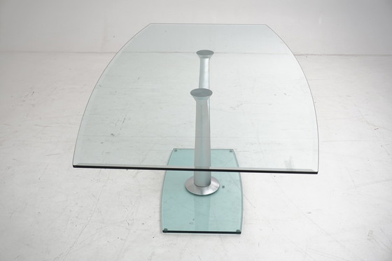 Image 1 of Rolf Benz 1210 Table de salle à manger Table en verre