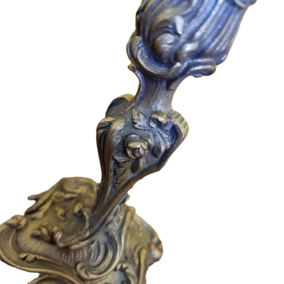 Image 1 of Chandelier classique en bronze