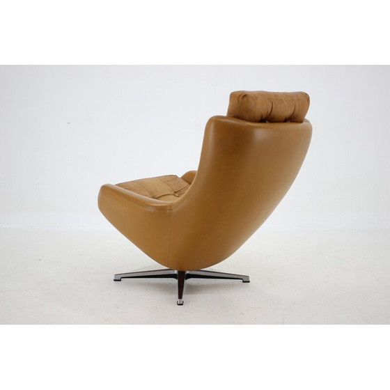 Image 1 of Fauteuil réglable en cuir Peem, Finlande 1970