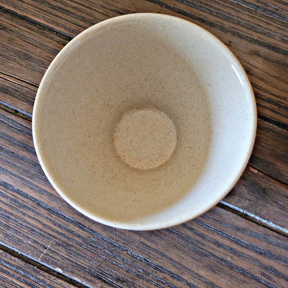 Image 1 of 6 Bols Coupelles En Grès Vernissé Vintage 