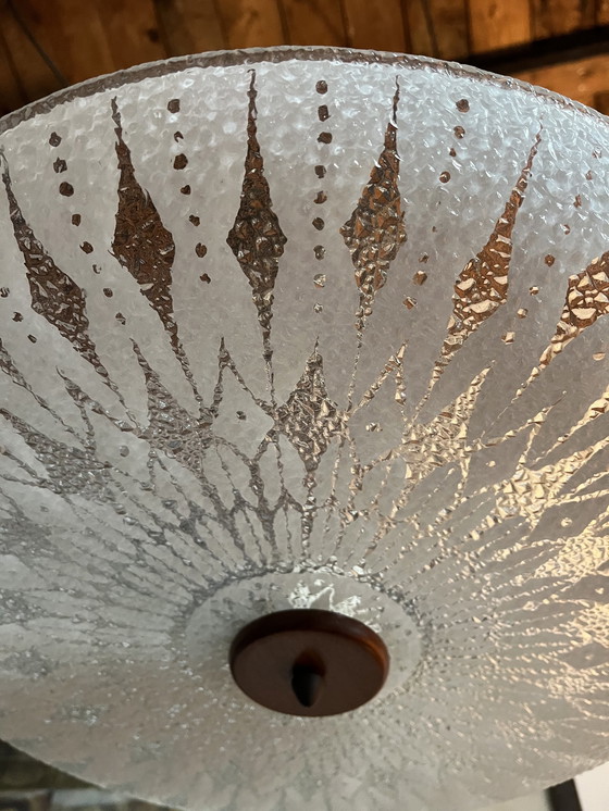 Image 1 of Magnifique plafonnier 50's 60's