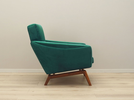 Image 1 of Fauteuil vert, Design danois, 1970S, Production : Danemark