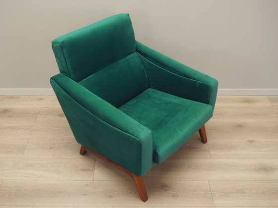 Image 1 of Fauteuil vert, Design danois, 1970S, Production : Danemark