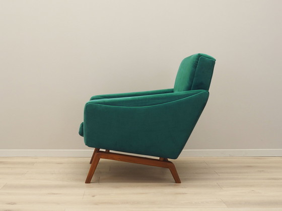 Image 1 of Fauteuil vert, Design danois, 1970S, Production : Danemark