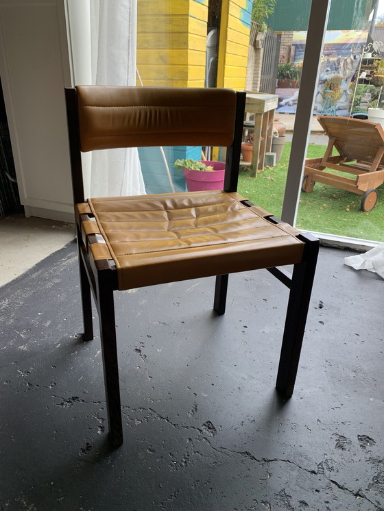 Image 1 of Table Pastoe et 6x chaises de salle à manger