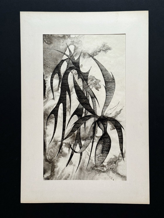 Image 1 of Eugène Eechaut (1928-2019) - "Fouqué Corne De Cerf", 1969