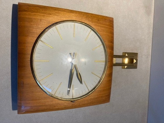 Image 1 of Horloge murale Mid Century Junghans Electore