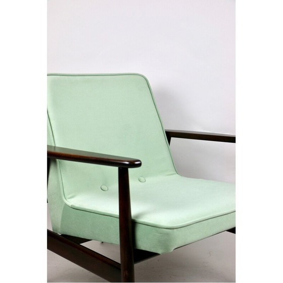 Image 1 of Fauteuil Gfm63 vert clair vintage de J.Kedziorek, 1970