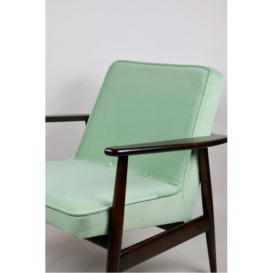 Image 1 of Fauteuil Gfm63 vert clair vintage de J.Kedziorek, 1970