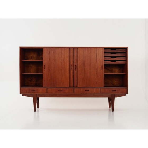 Image 1 of Buffet haut vintage en teck, Danemark 1970