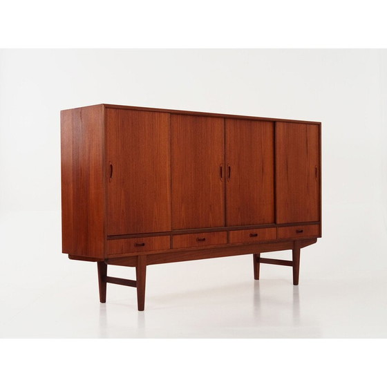 Image 1 of Buffet haut vintage en teck, Danemark 1970