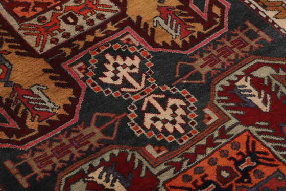 Image 1 of Tapis persan original noué à la main Ardebil Ancien 328 X 109 cm Top condition