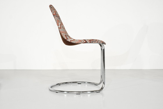 Image 1 of Ensemble De Table Et Chaises « Maia » Par Giotto Stoppino Pour Bernini, Italie 1970S.