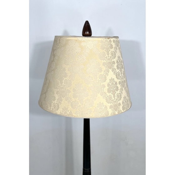 Image 1 of Lampadaire tripode en bois du Mid Century, Italie années 1950