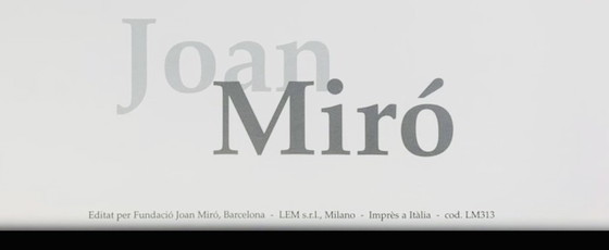 Image 1 of Joan Miró : "Dona, Ocell, Estel, 1978". Grand format.