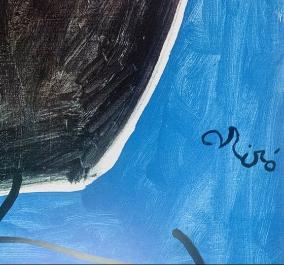 Image 1 of Joan Miró : "Dona, Ocell, Estel, 1978". Grand format.