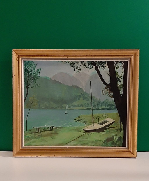 Peindre un paysage à l'huile