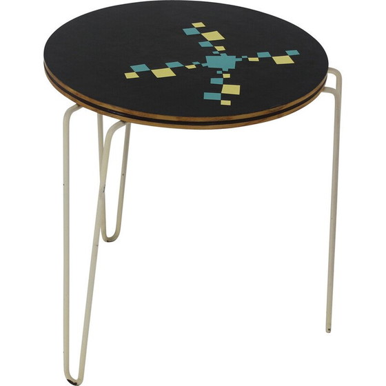 Image 1 of Table basse en bois vintage, Tchécoslovaquie 1960