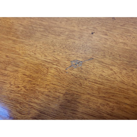 Image 1 of Table basse scandinave vintage en teck et verre, 1960